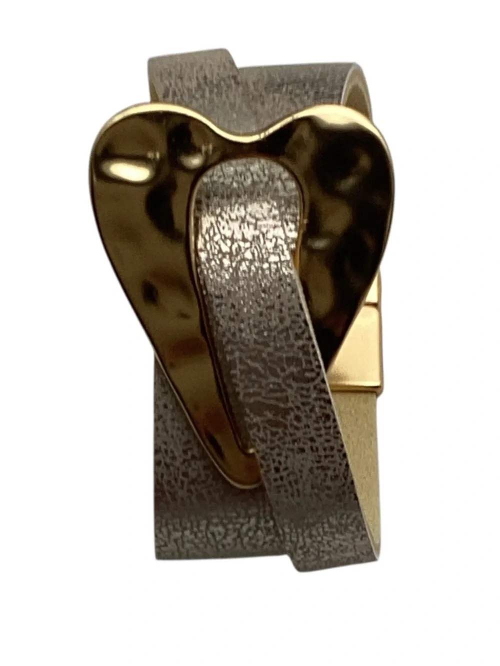 Shiny Luxe City Embrace Gold Double Strand Magnetic Bracelet (NWT)